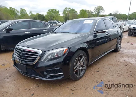 2015 Mercedes-Benz S 550 4Matic из США, поврежденный, VIN WDDUG8FB2FA197363